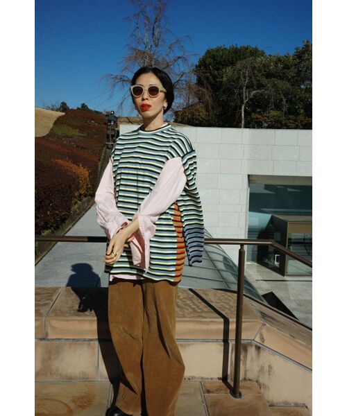 TAKASHIMAYA OUTLET / タカシマヤ アウトレット ニット・セーター | 『アウトレット対象商品』ウェイストヤーンプロジェクト　ＫＲ | 詳細3