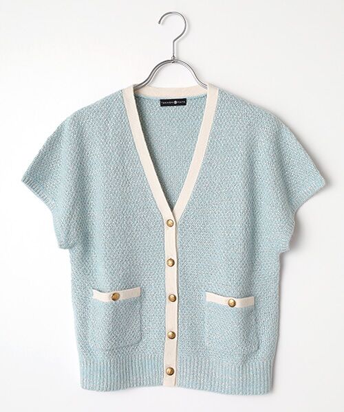 TAKASHIMAYA OUTLET / タカシマヤ アウトレット ベスト | ツィードライクベスト（MINT）