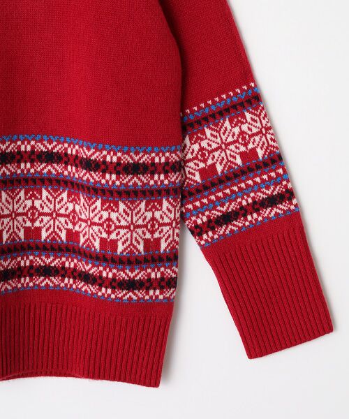 TAKASHIMAYA OUTLET / タカシマヤ アウトレット ニット・セーター | フェアアイル柄プルオーバー | 詳細3