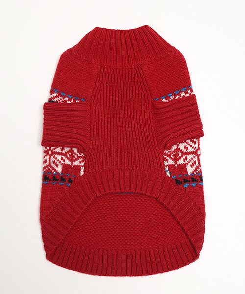 TAKASHIMAYA OUTLET / タカシマヤ アウトレット その他小物 | フェアアイル柄ドッグウエア | 詳細1