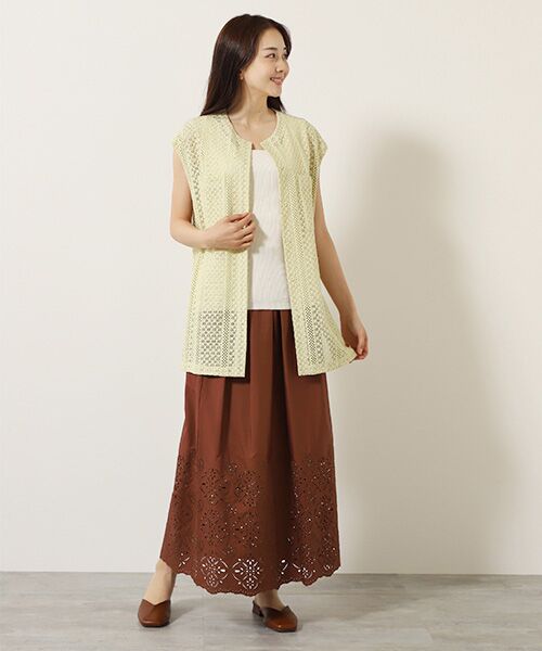 TAKASHIMAYA OUTLET / タカシマヤ アウトレット カーディガン・ボレロ | 『アウトレット対象商品』レースジレ | 詳細5