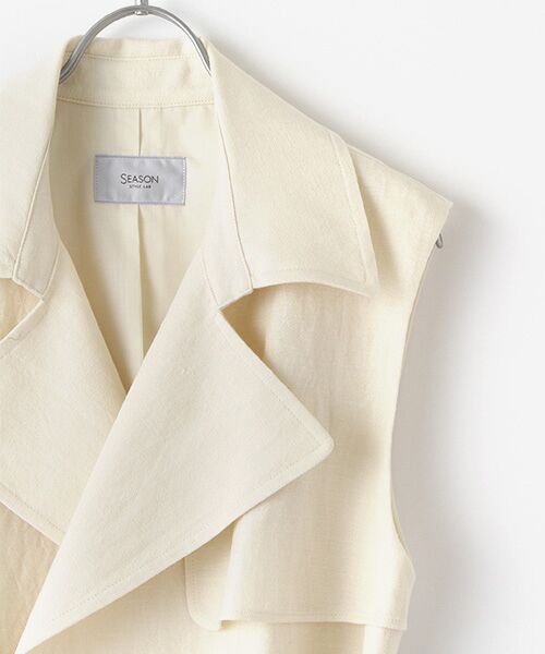 TAKASHIMAYA OUTLET / タカシマヤ アウトレット カーディガン・ボレロ | 『アウトレット対象商品』ウールリネンジレ | 詳細2