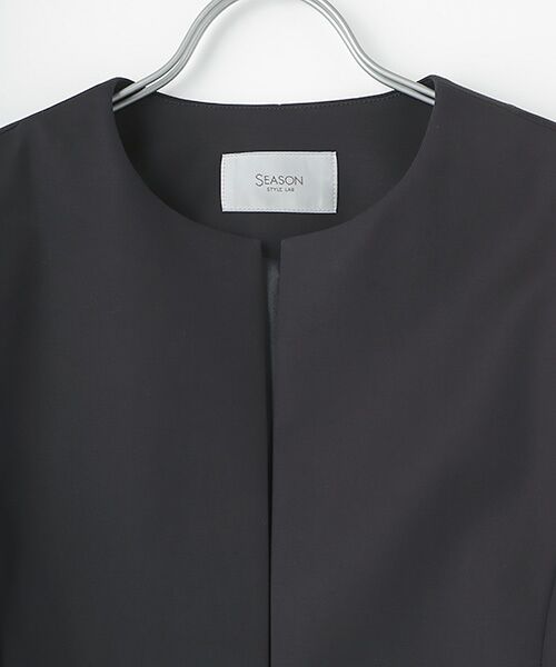 TAKASHIMAYA OUTLET / タカシマヤ アウトレット ノーカラージャケット | 『アウトレット対象商品』ペプラムジャケット | 詳細8