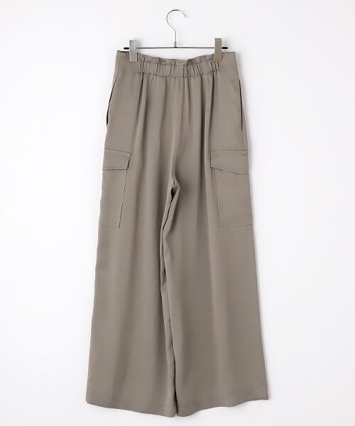TAKASHIMAYA OUTLET / タカシマヤ アウトレット カーゴパンツ | 『アウトレット対象商品』サテンカーゴパンツ | 詳細1