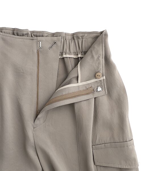 TAKASHIMAYA OUTLET / タカシマヤ アウトレット カーゴパンツ | 『アウトレット対象商品』サテンカーゴパンツ | 詳細4