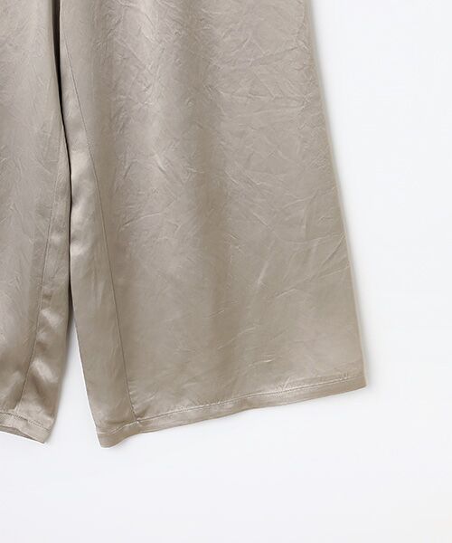 TAKASHIMAYA OUTLET / タカシマヤ アウトレット カーゴパンツ | 『アウトレット対象商品』サテンカーゴパンツ | 詳細3