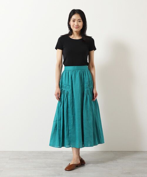 TAKASHIMAYA OUTLET / タカシマヤ アウトレット ロング・マキシ丈スカート | 『アウトレット対象商品』タックスカート | 詳細12
