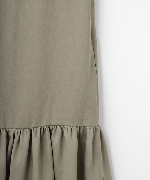 TAKASHIMAYA OUTLET / タカシマヤ アウトレット ロング・マキシ丈ワンピース | 『アウトレット対象商品』ラミーティアードワンピース | 詳細4