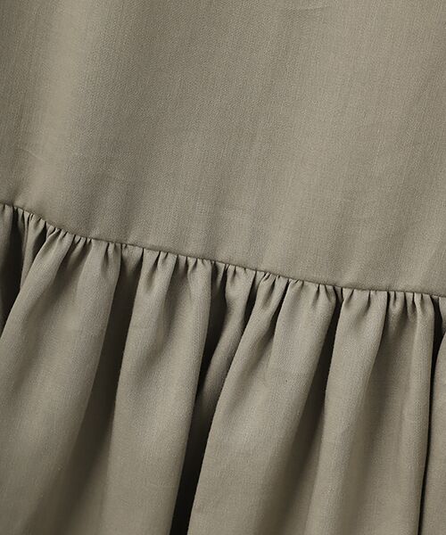 TAKASHIMAYA OUTLET / タカシマヤ アウトレット ロング・マキシ丈ワンピース | 『アウトレット対象商品』ラミーティアードワンピース | 詳細7