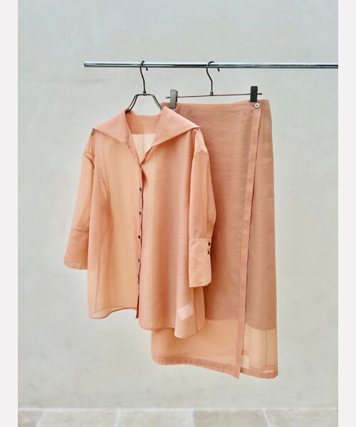 TAKASHIMAYA OUTLET / タカシマヤ アウトレット スカート | 『アウトレット対象商品』シアーレイヤードスカート | 詳細6