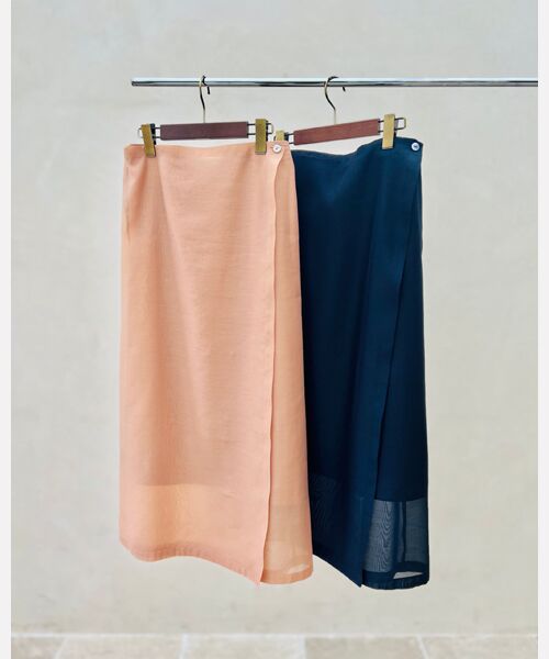 TAKASHIMAYA OUTLET / タカシマヤ アウトレット スカート | 『アウトレット対象商品』シアーレイヤードスカート | 詳細9