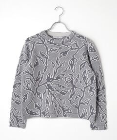 TAKASHIMAYA OUTLET / タカシマヤ アウトレット ニット・セーター | ボタニカルジャカードセーター