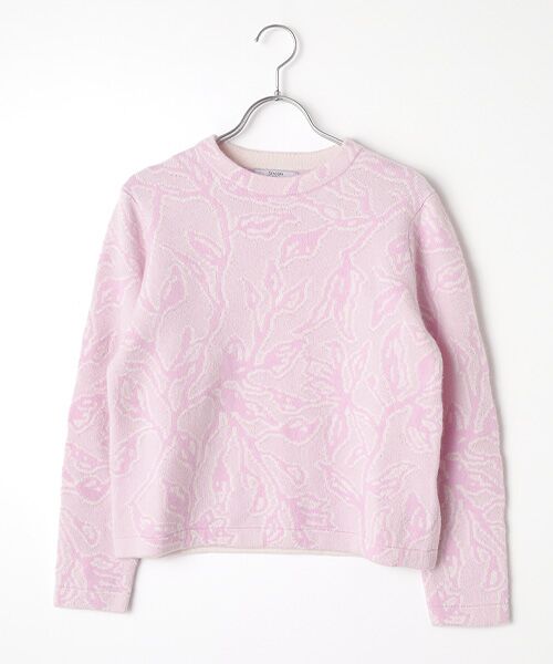 TAKASHIMAYA OUTLET / タカシマヤ アウトレット ニット・セーター | ボタニカルジャカードセーター（S.PINK）