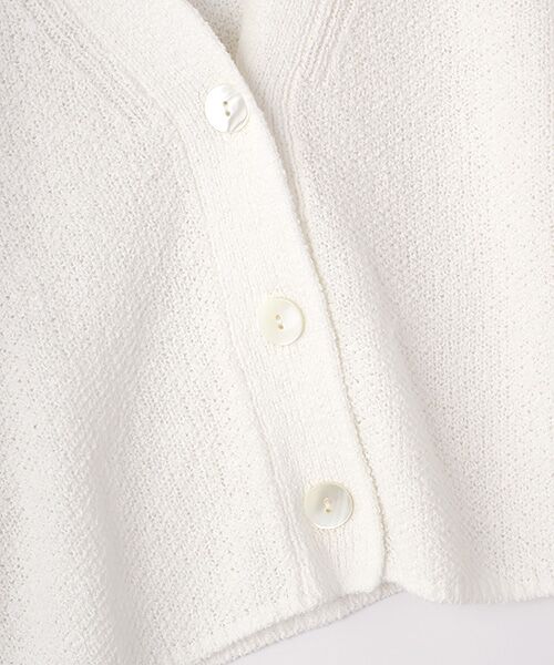 TAKASHIMAYA OUTLET / タカシマヤ アウトレット ニット・セーター | 『アウトレット対象商品』擬麻コットン混カーディガン | 詳細1