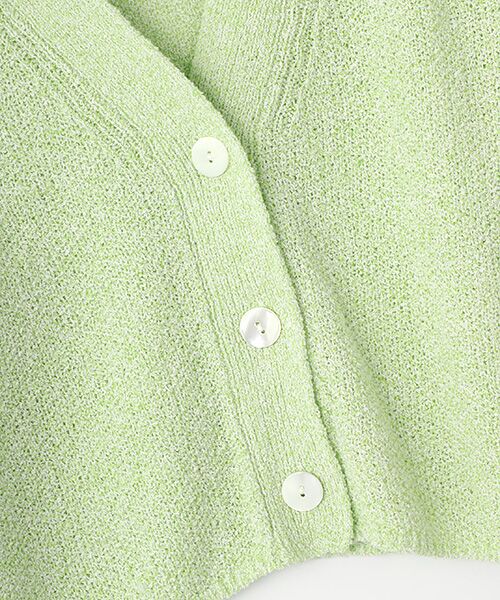 TAKASHIMAYA OUTLET / タカシマヤ アウトレット ニット・セーター | 『アウトレット対象商品』擬麻コットン混カーディガン | 詳細5