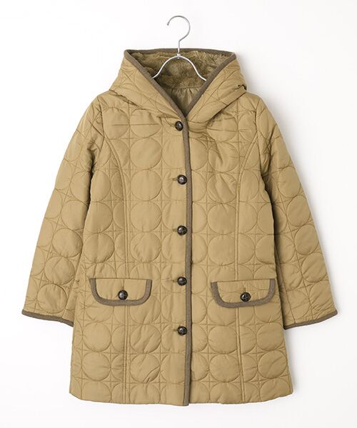 TAKASHIMAYA OUTLET / タカシマヤ アウトレット ダウンジャケット・ベスト | 中わたキルトコート（CAMEL）