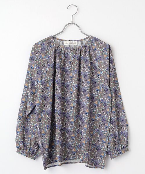TAKASHIMAYA OUTLET / タカシマヤ アウトレット シャツ・ブラウス | デザインブラウス（GREY）