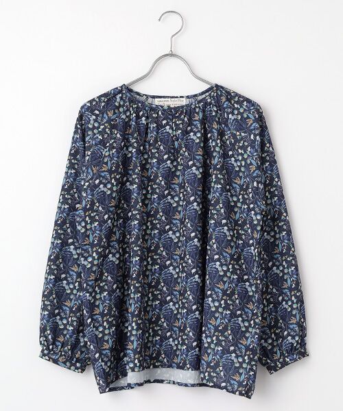 TAKASHIMAYA OUTLET / タカシマヤ アウトレット シャツ・ブラウス | デザインブラウス（NAVY）