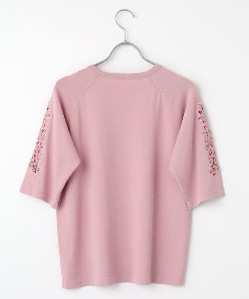 TAKASHIMAYA OUTLET / タカシマヤ アウトレット カットソー | 袖レース使いプルオーバー(LS) | 詳細1