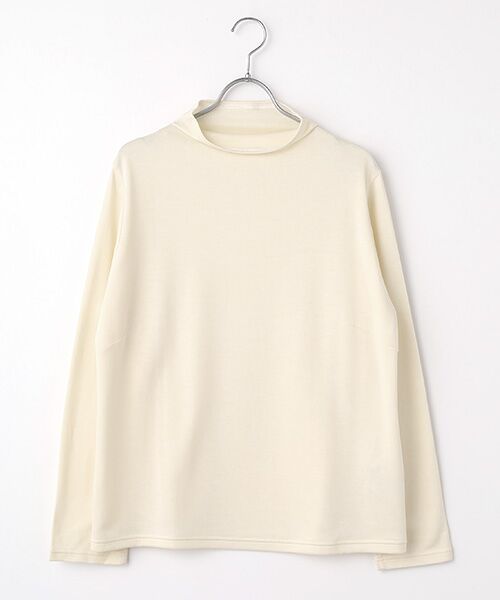 TAKASHIMAYA OUTLET / タカシマヤ アウトレット カットソー | テンセル繊維混プルオーバー（IVORY）