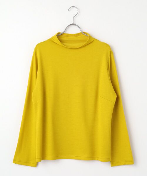 TAKASHIMAYA OUTLET / タカシマヤ アウトレット カットソー | テンセル繊維混プルオーバー（L.YELLOW）