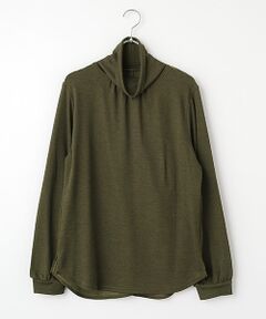 TAKASHIMAYA OUTLET / タカシマヤ アウトレット カットソー | ハイネックギャザープルオーバー