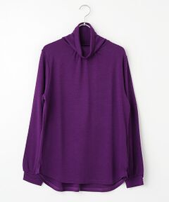 TAKASHIMAYA OUTLET / タカシマヤ アウトレット カットソー | ハイネックギャザープルオーバー