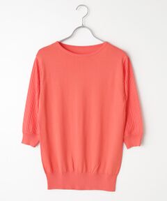 TAKASHIMAYA OUTLET / タカシマヤ アウトレット ニット・セーター | 袖レースニットプルオーバー(LS)