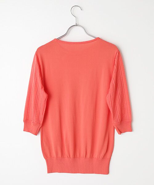 TAKASHIMAYA OUTLET / タカシマヤ アウトレット ニット・セーター | 袖レースニットプルオーバー(LS) | 詳細1