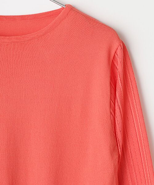 TAKASHIMAYA OUTLET / タカシマヤ アウトレット ニット・セーター | 袖レースニットプルオーバー(LS) | 詳細2