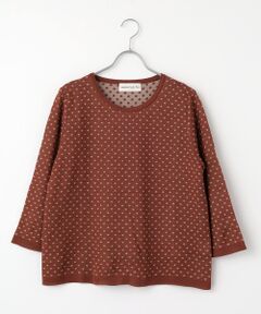 TAKASHIMAYA OUTLET / タカシマヤ アウトレット ニット・セーター | ドット柄プルオーバー