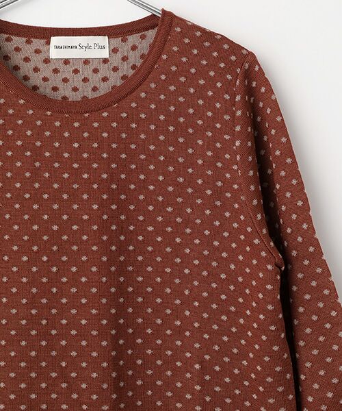 TAKASHIMAYA OUTLET / タカシマヤ アウトレット ニット・セーター | ドット柄プルオーバー | 詳細3