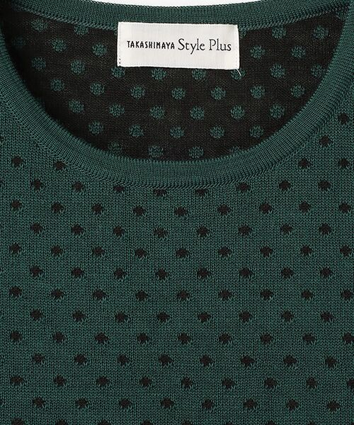 TAKASHIMAYA OUTLET / タカシマヤ アウトレット ニット・セーター | ドット柄プルオーバー | 詳細6