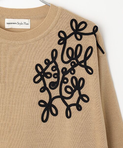 TAKASHIMAYA OUTLET / タカシマヤ アウトレット チュニック | コード刺しゅうチュニック | 詳細2