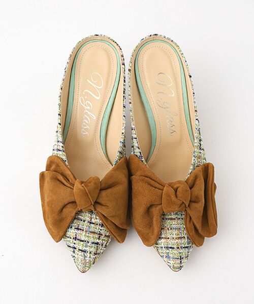 TAKASHIMAYA OUTLET / タカシマヤ アウトレット パンプス | リボンミュール | 詳細1