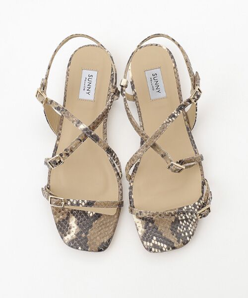 TAKASHIMAYA OUTLET / タカシマヤ アウトレット サンダル | ＰＦ２１－０４０１　ＰＩＴＯＮＥ　ＶＥＲ | 詳細1