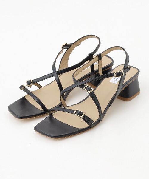 TAKASHIMAYA OUTLET / タカシマヤ アウトレット サンダル | ＰＦ２１－０４２１　ＴＩＢＥＴ（BLACK）