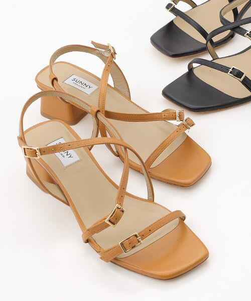 TAKASHIMAYA OUTLET / タカシマヤ アウトレット サンダル | ＰＦ２１－０４２１　ＴＩＢＥＴ（CAMEL）