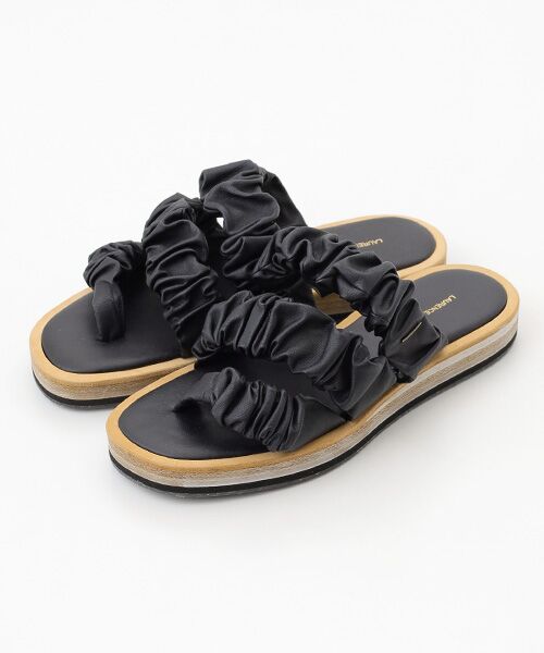 TAKASHIMAYA OUTLET / タカシマヤ アウトレット サンダル | ＬＡＵＲＥＮＣＥ　ミュール（BLACK）