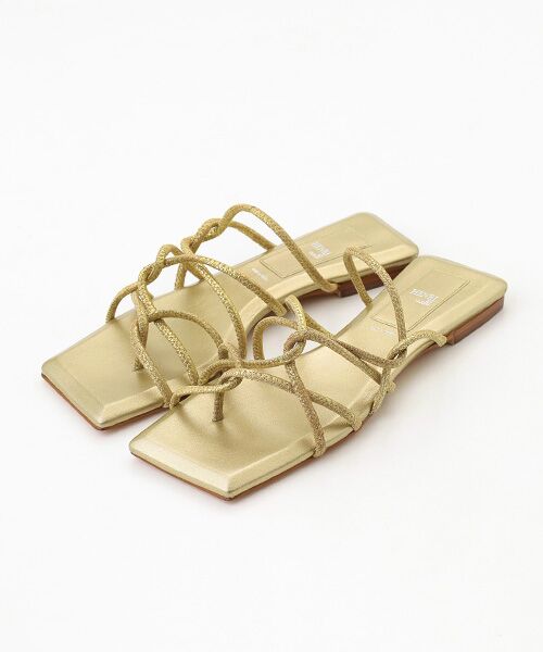 TAKASHIMAYA OUTLET / タカシマヤ アウトレット サンダル | ＨＥＮＲＩ　ＥＮ　ＶＡＲＧＯ　トングミュール（GOLD）