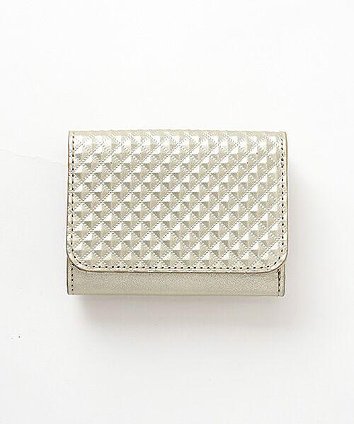 TAKASHIMAYA OUTLET / タカシマヤ アウトレット 財布・コインケース・マネークリップ | キプリス　三つ折りコンパクト（GOLD）