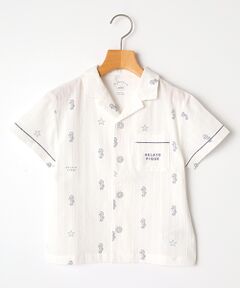 TAKASHIMAYA OUTLET / タカシマヤ アウトレット シャツ・ブラウス | ジェラートピケ　キッズタツノオトシゴガラシャツ