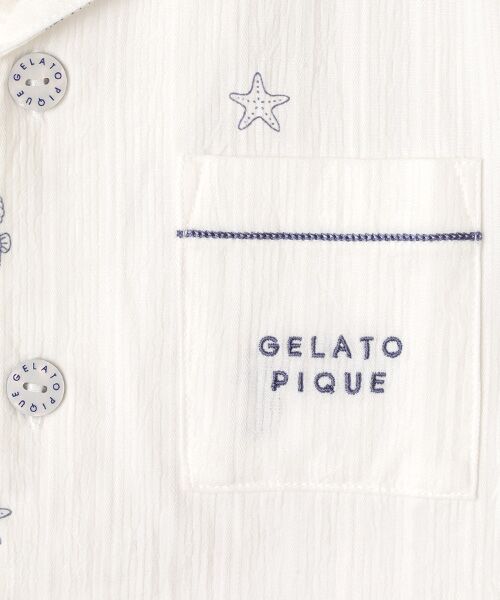 TAKASHIMAYA OUTLET / タカシマヤ アウトレット シャツ・ブラウス | ジェラートピケ　キッズタツノオトシゴガラシャツ | 詳細5