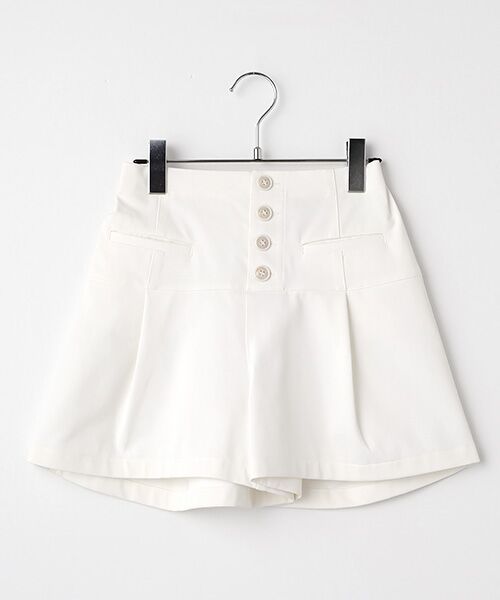 TAKASHIMAYA OUTLET / タカシマヤ アウトレット ショート・ハーフ・半端丈パンツ | 子供キュロット（WHITE）