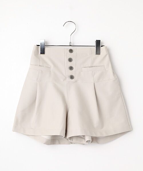 TAKASHIMAYA OUTLET / タカシマヤ アウトレット ショート・ハーフ・半端丈パンツ | クリーン　キュロットパンツ（GREY）