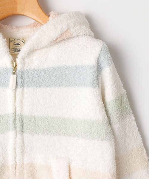 TAKASHIMAYA OUTLET / タカシマヤ アウトレット ルームウェア | ジェラートピケ　ＫＩＤＳベビモコ５ＢＤパーカ | 詳細2