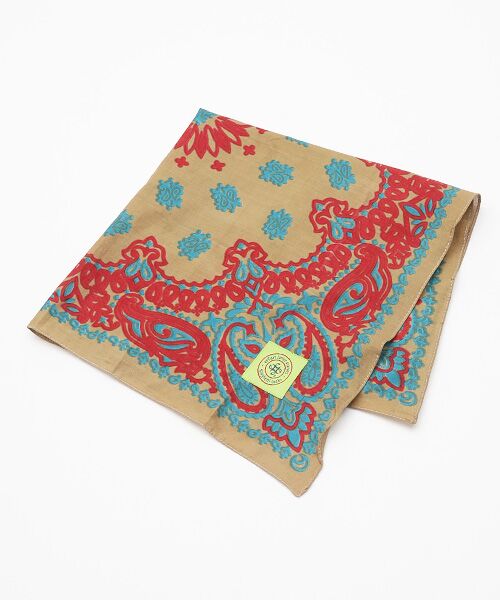 TAKASHIMAYA OUTLET / タカシマヤ アウトレット バンダナ・スカーフ | ERFURT JUNIOR SCARVES SPAGHETT（B.CAMEL）