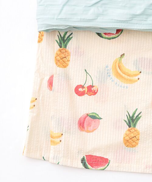 TAKASHIMAYA OUTLET / タカシマヤ アウトレット 着物・浴衣・小物類 | ジェラートピケ　キッズフルーツガラユカタセット | 詳細5