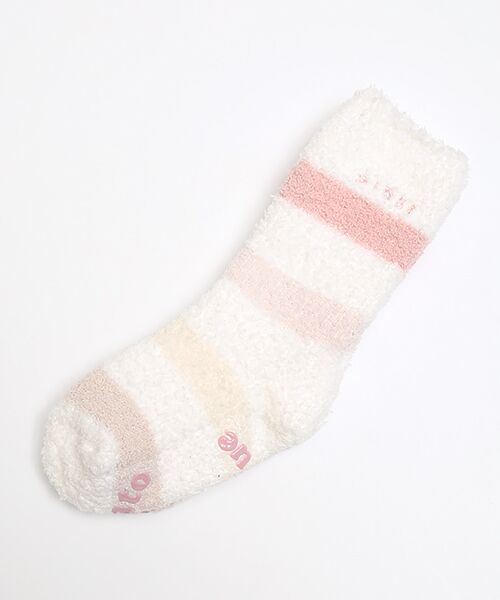 TAKASHIMAYA OUTLET / タカシマヤ アウトレット その他インナー・ルームウェア | ジェラートピケ　ＫＩＤＳベビモコ５ＢＤソックス（PINK）