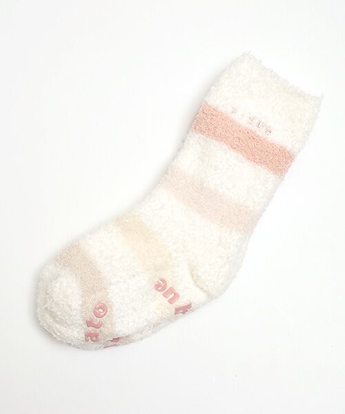 TAKASHIMAYA OUTLET / タカシマヤ アウトレット その他インナー・ルームウェア | ジェラートピケ　ＫＩＤＳベビモコ５ＢＤソックス（S.PINK）